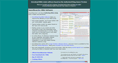 Desktop Screenshot of kjv-bible-software.com